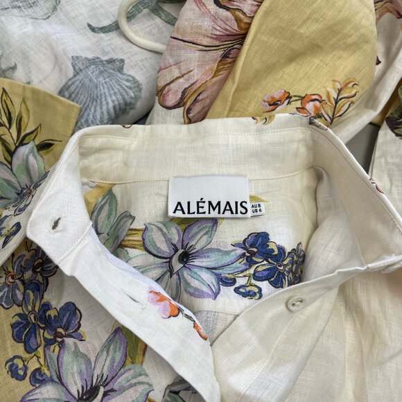 Alemais Orlander Mini Dress in FLORAL PRINT - Picture 14 of 15